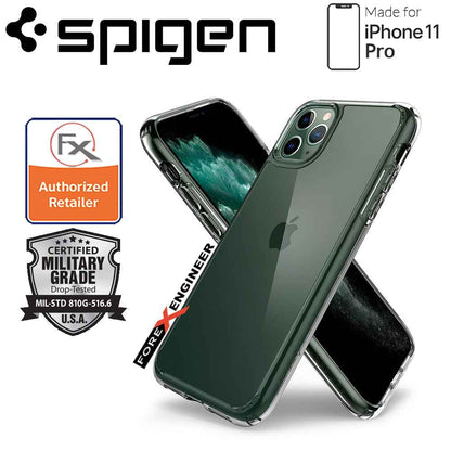 [RACKV2_CLEARANCE] Spigen Ultra Hybrid  for iPhone 11 Pro - Clear
