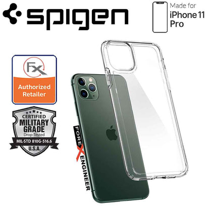 [RACKV2_CLEARANCE] Spigen Ultra Hybrid  for iPhone 11 Pro - Clear