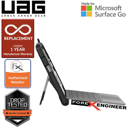 UAG Metropolis Series for Surface Go - Surface Go 2 - Surface Go 3 -  Surface 3 - Black - Forexengineer-malaysia
