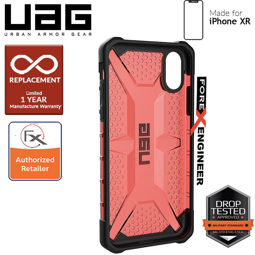 UAG Plasma for iPhone XR Feather-Light Rugged & Military Drop Tested - Magma color