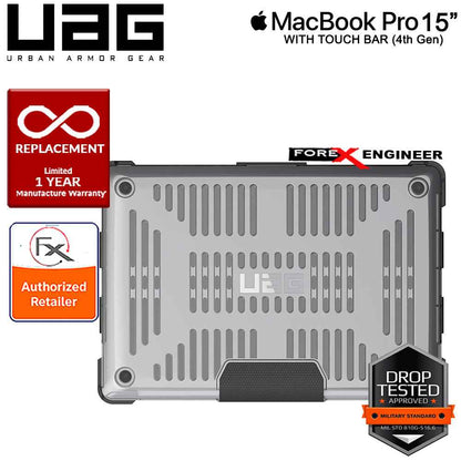 UAG Plasma for MacBook Pro 15" with Touch Bar Feather-Light Rugged & Military Drop Tested - Ice - Forexengineer-malaysia