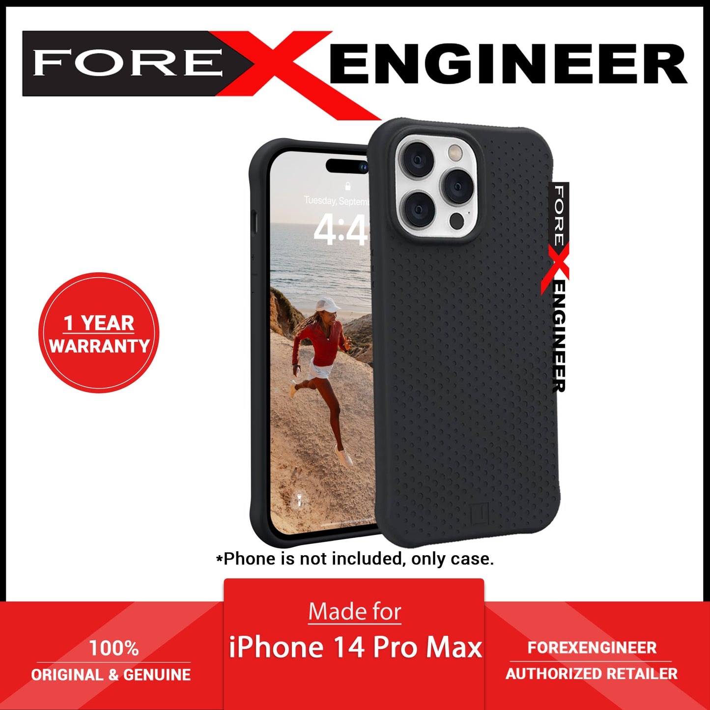 UAG Dot Magsafe for iPhone 14 Pro Max - Black - Forexengineer -Malaysia- 840283902932