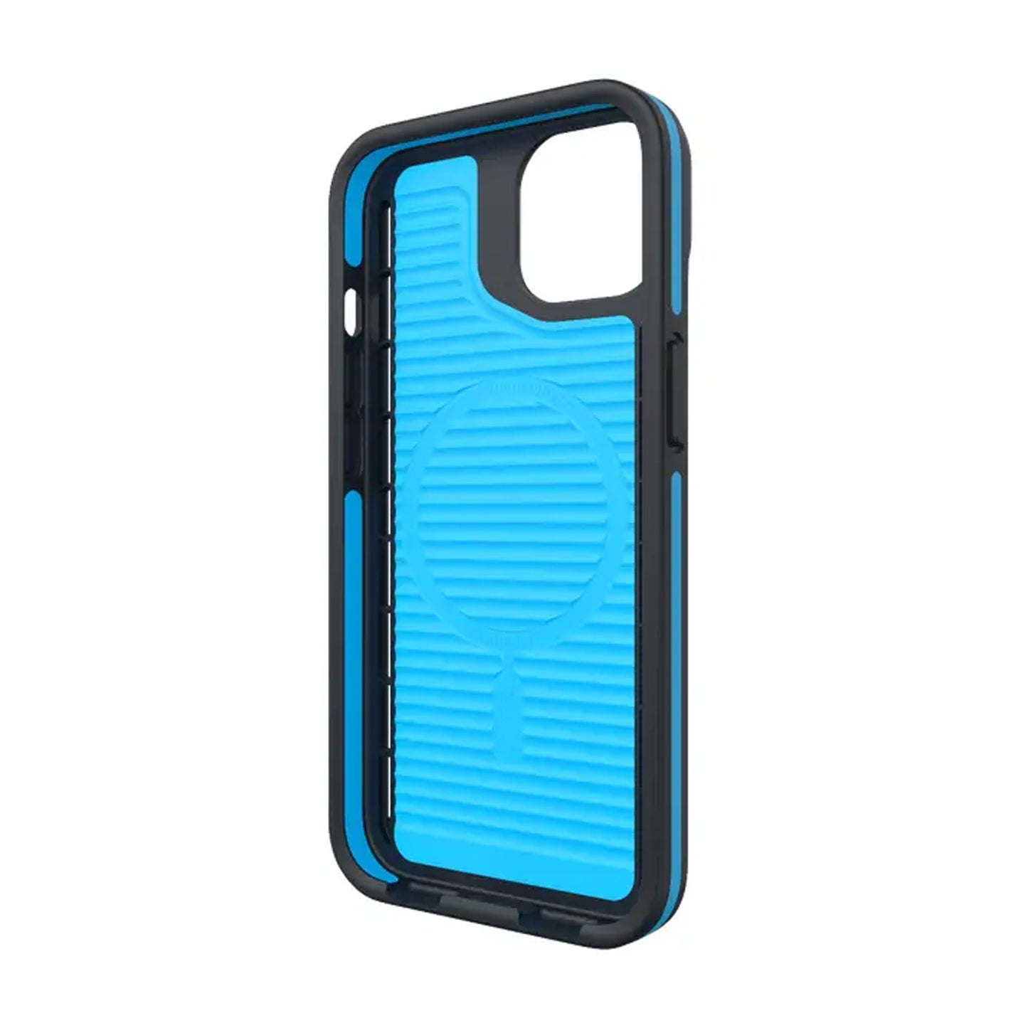 Gear4 Vancouver Snap for iPhone 13 6.1" - MagSafe Compatible - Black - Blue (Barcode: 840056146778 )