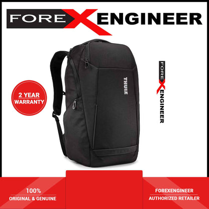 Thule Accent Backpack 28L - Fit up to 15.6" Laptop or 16" MacBook - Black