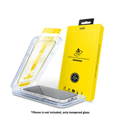 Hoda Tempered Glass Screen Protector for iPhone 15 Series ( Dust Free Helper Included ) 0.33mm Full Coverage - Clear - Forexengineer -Malaysia- 4711441972196-4711441972189-4711441972172-4711441972165
