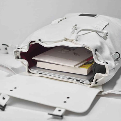 Gaston Luga Praper Backpack ( Fits most 11" - 15" Laptops ) White (Barcode: 7350006913921 )