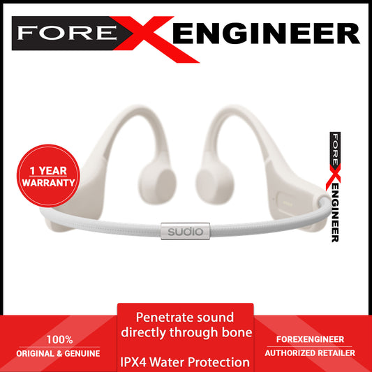 Sudio B1 - Bone Conduction Headphones - White (Barcode: 7350071383803 )