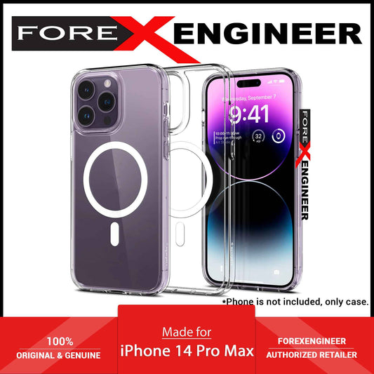 Spigen Ultra Hybrid ( MagFit ) for iPhone 14 Pro Max - Magsafe Compatible - White ( Barcode: 8809811863567 )