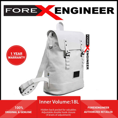 Gaston Luga Praper Backpack ( Fits most 11" - 15" Laptops ) White (Barcode: 7350006913921 )