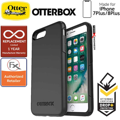 Otterbox symmetry for iPhone 8 Plus (Compatible with iPhone 7 plus ) - Black - Forexengineer-malaysia